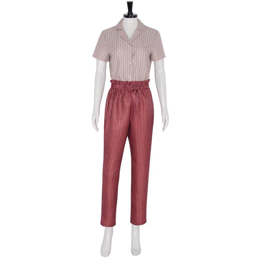 2024 Movie IF Bea Cosplay Costume Heroine Shirt and Trousers Set - Ecosfun