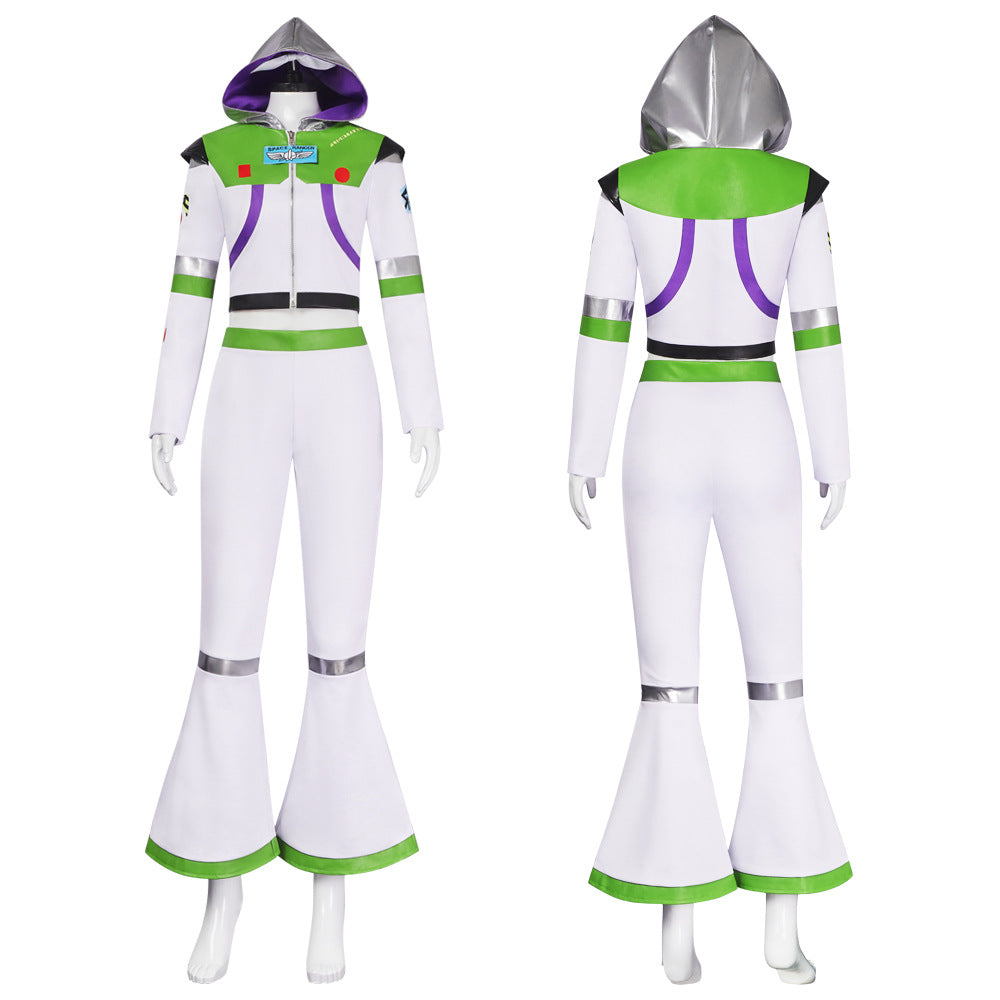 Disfraz de mono para mujer de Buzz Lightyear de Toy Story para cosplay de Halloween