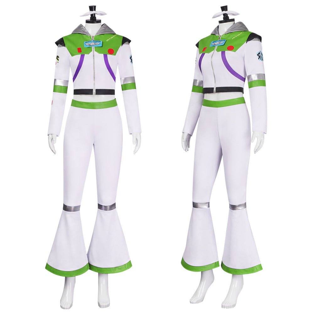 Disfraz de mono para mujer de Buzz Lightyear de Toy Story para cosplay de Halloween