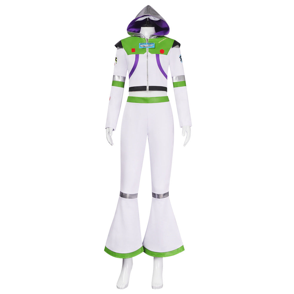 Disfraz de mono para mujer de Buzz Lightyear de Toy Story para cosplay de Halloween