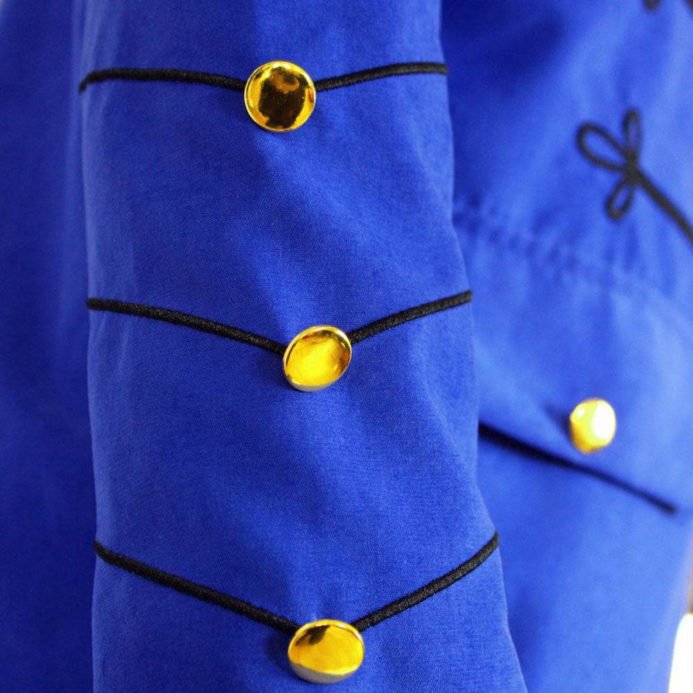 Men's Medieval Vintage Embroidered Button Jacket Outfits Carnival - Ecosfun