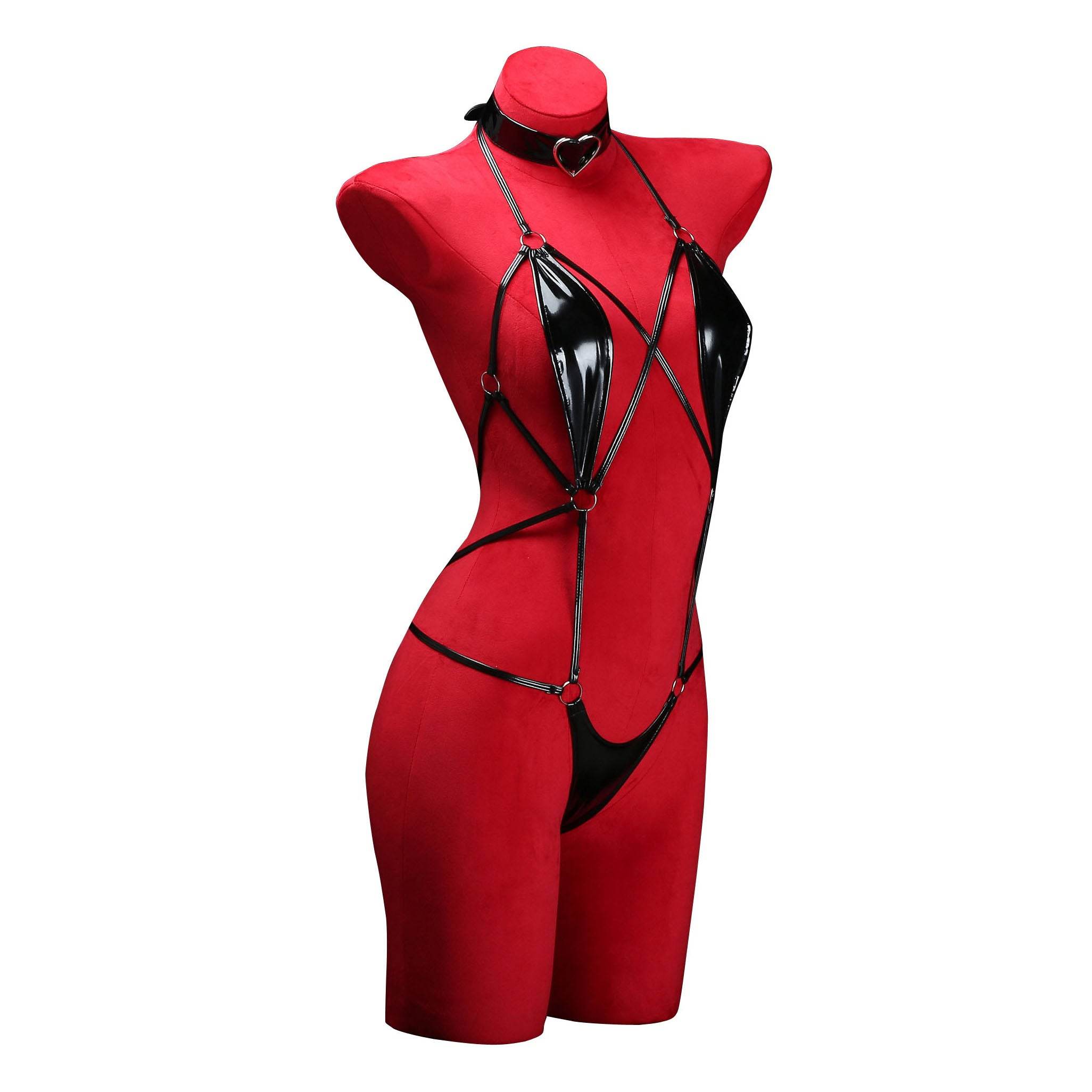 Sukumizu One-Piece Tie-Up Suit Costume - Ecosfun