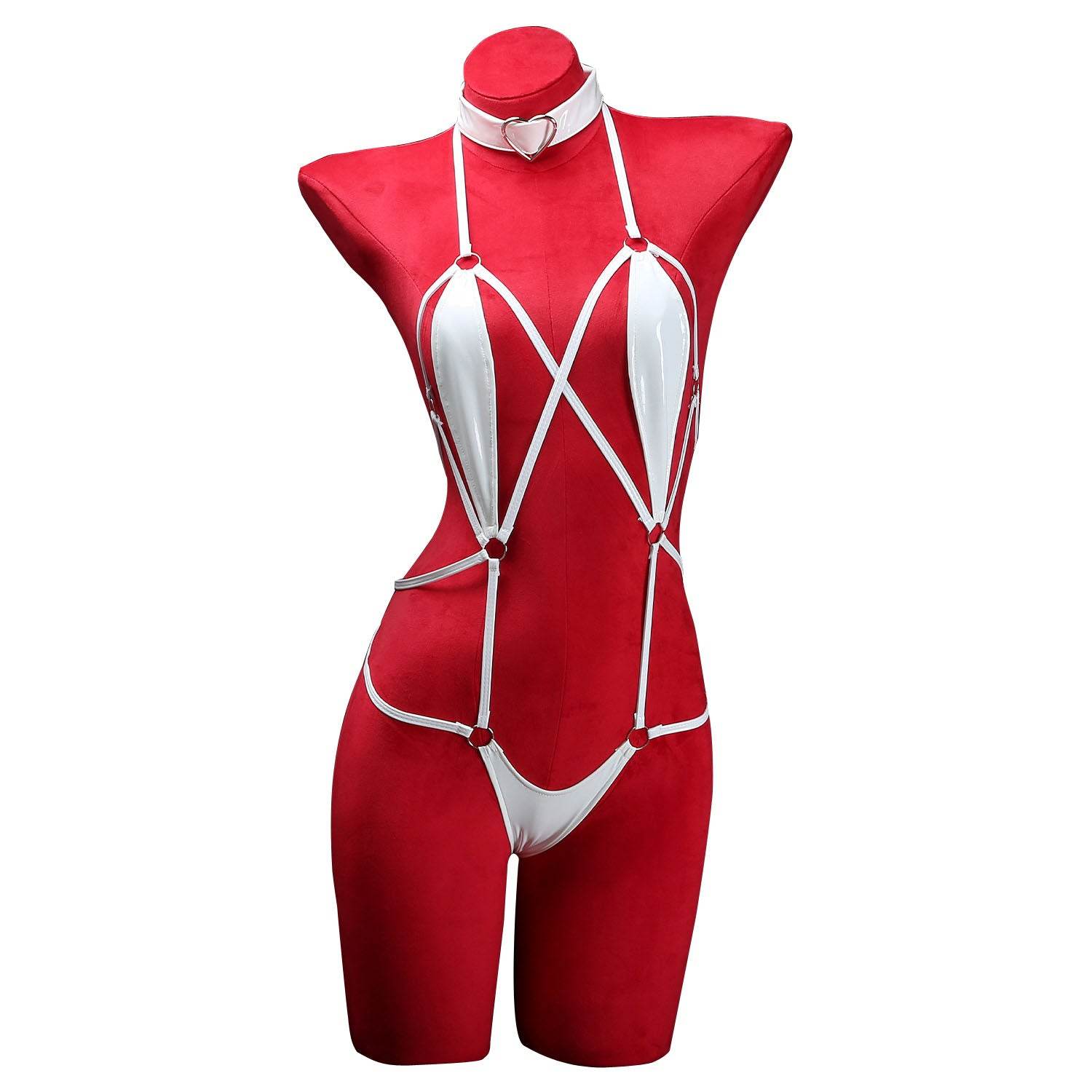 Sukumizu One-Piece Tie-Up Suit Costume - Ecosfun
