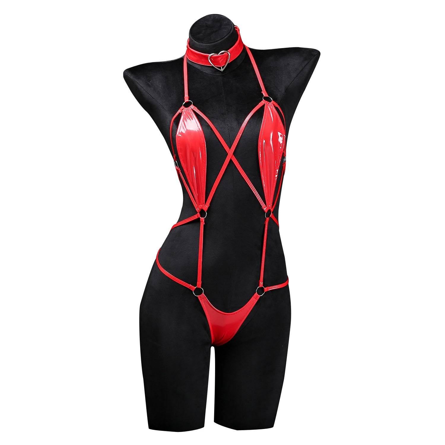 Sukumizu One-Piece Tie-Up Suit Costume - Ecosfun