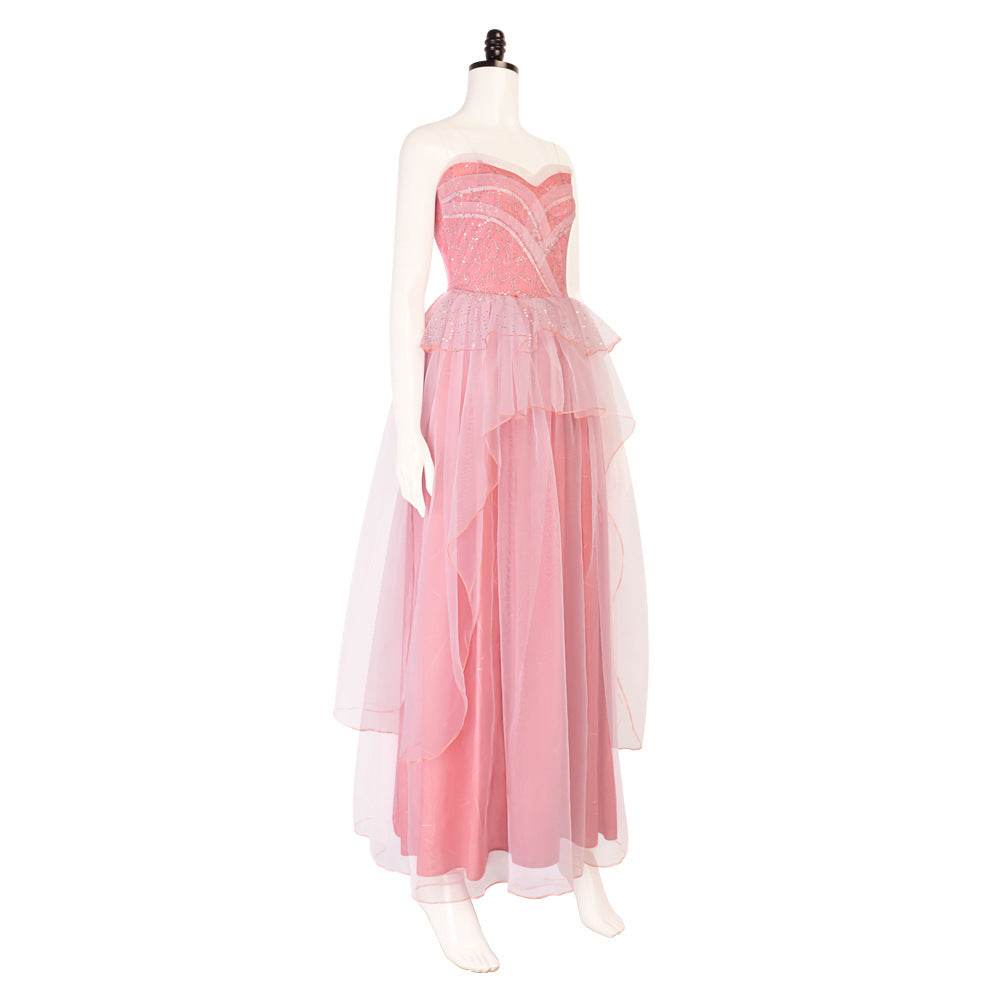 Wicked Glinda Pink Women Dress Outfit Carnival Cosplay Costume - Ecosfun