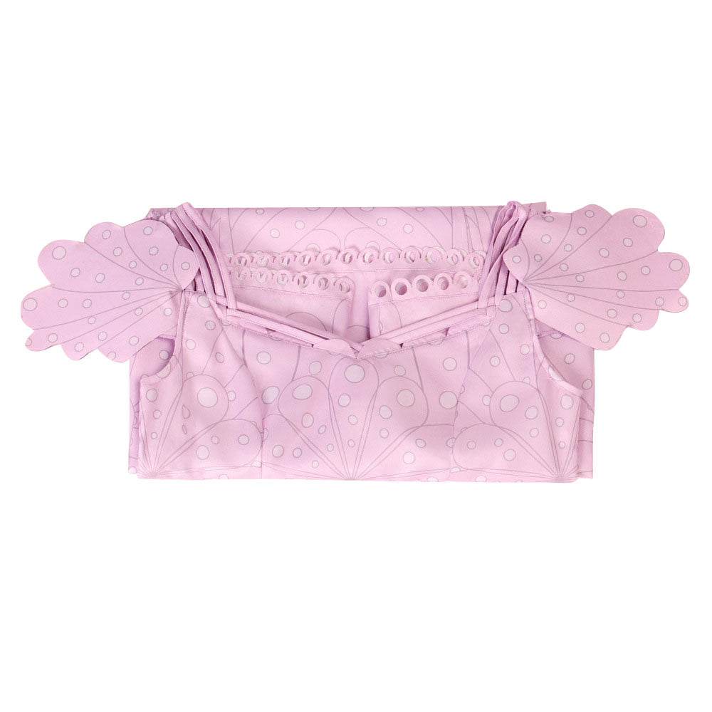 Wicked Glinda Women Pink Short Dress Outfit Carnival Cosplay Costume - Ecosfun