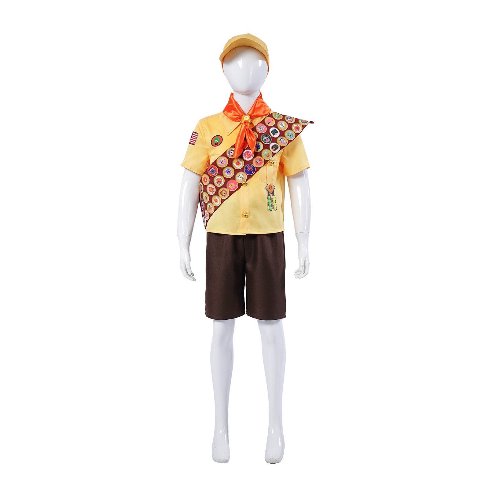 Up little boy Russell costume Anime Movie cosplay - Ecosfun