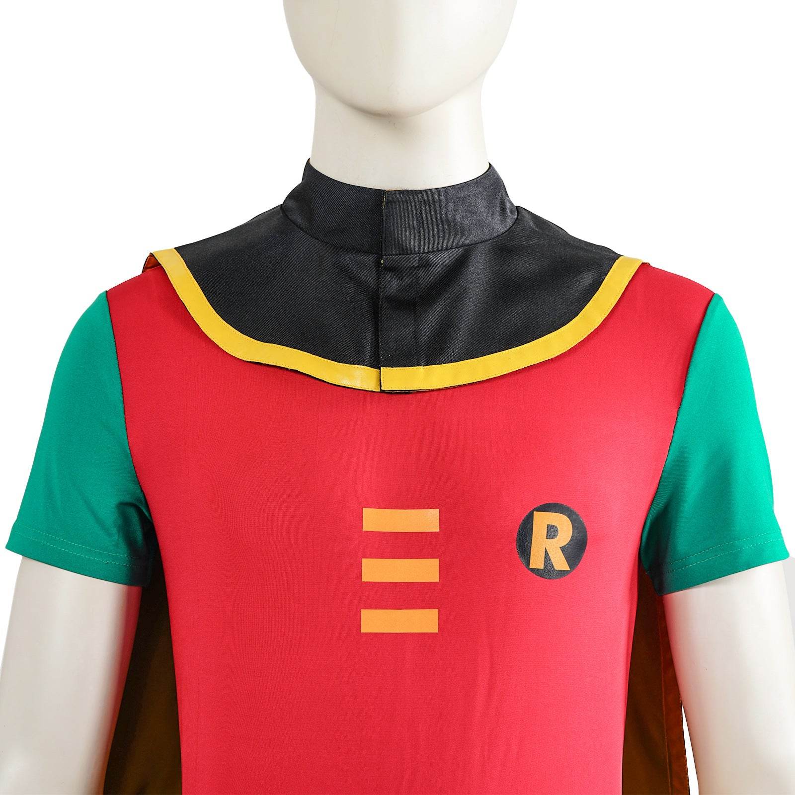 Teen Titans Robin Costume Super Hero Halloween For Adult Full Set With Cape - Ecosfun