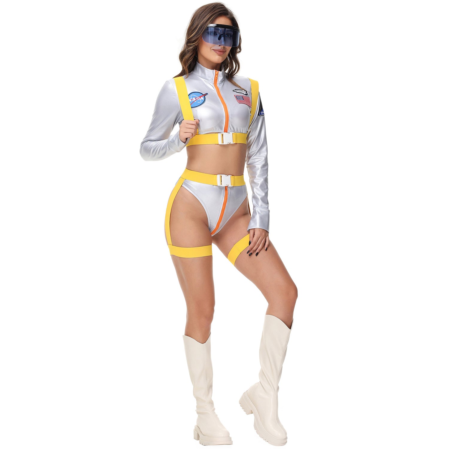 Three-point Astronaut Character Costumes For Women