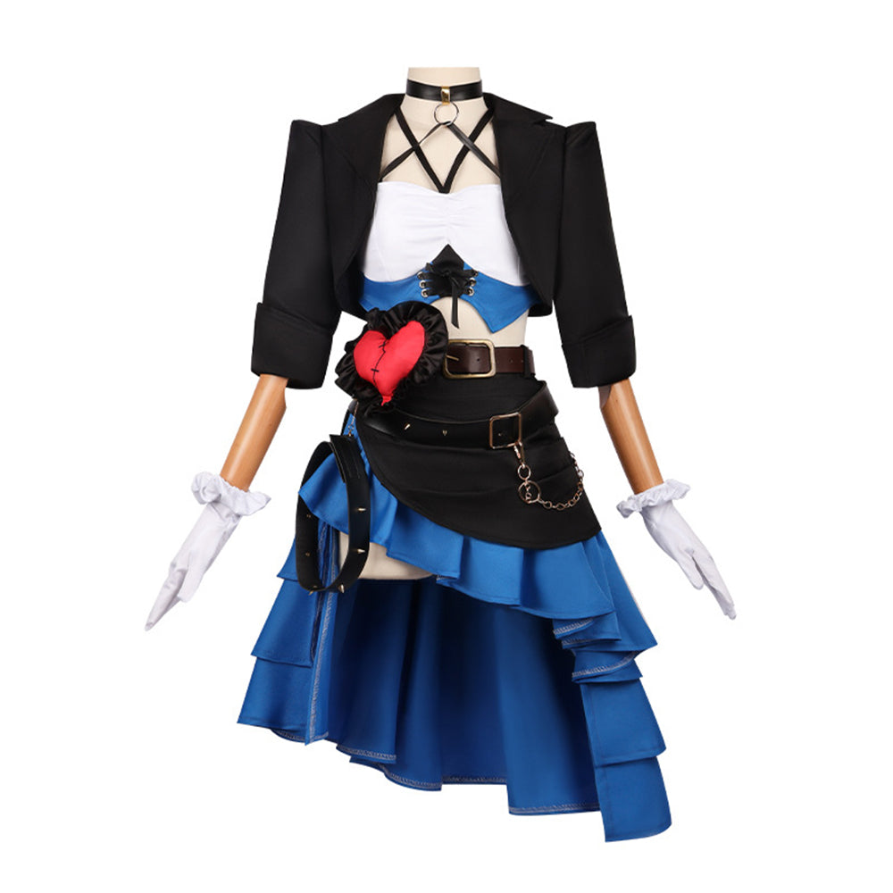Disfraz de cosplay para mujer de Game Stella Mute Eileen Eggy Party