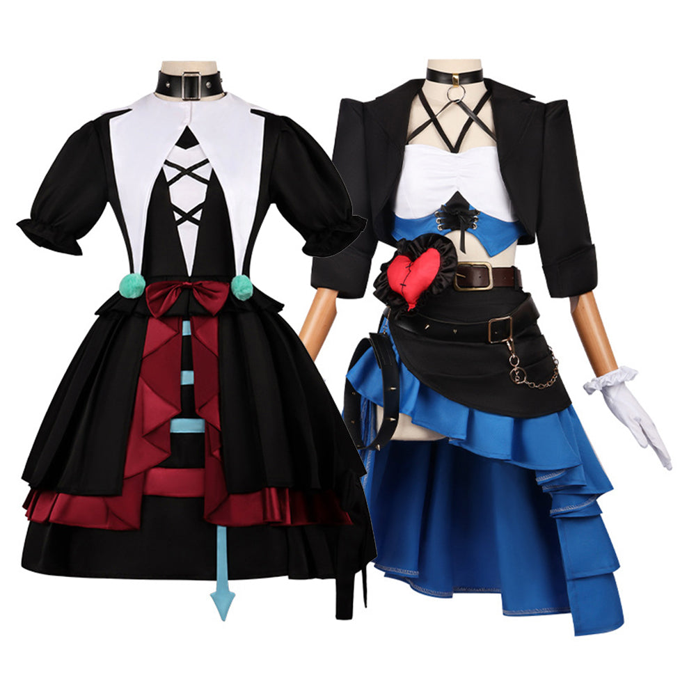 Disfraz de cosplay para mujer de Game Stella Mute Eileen Eggy Party