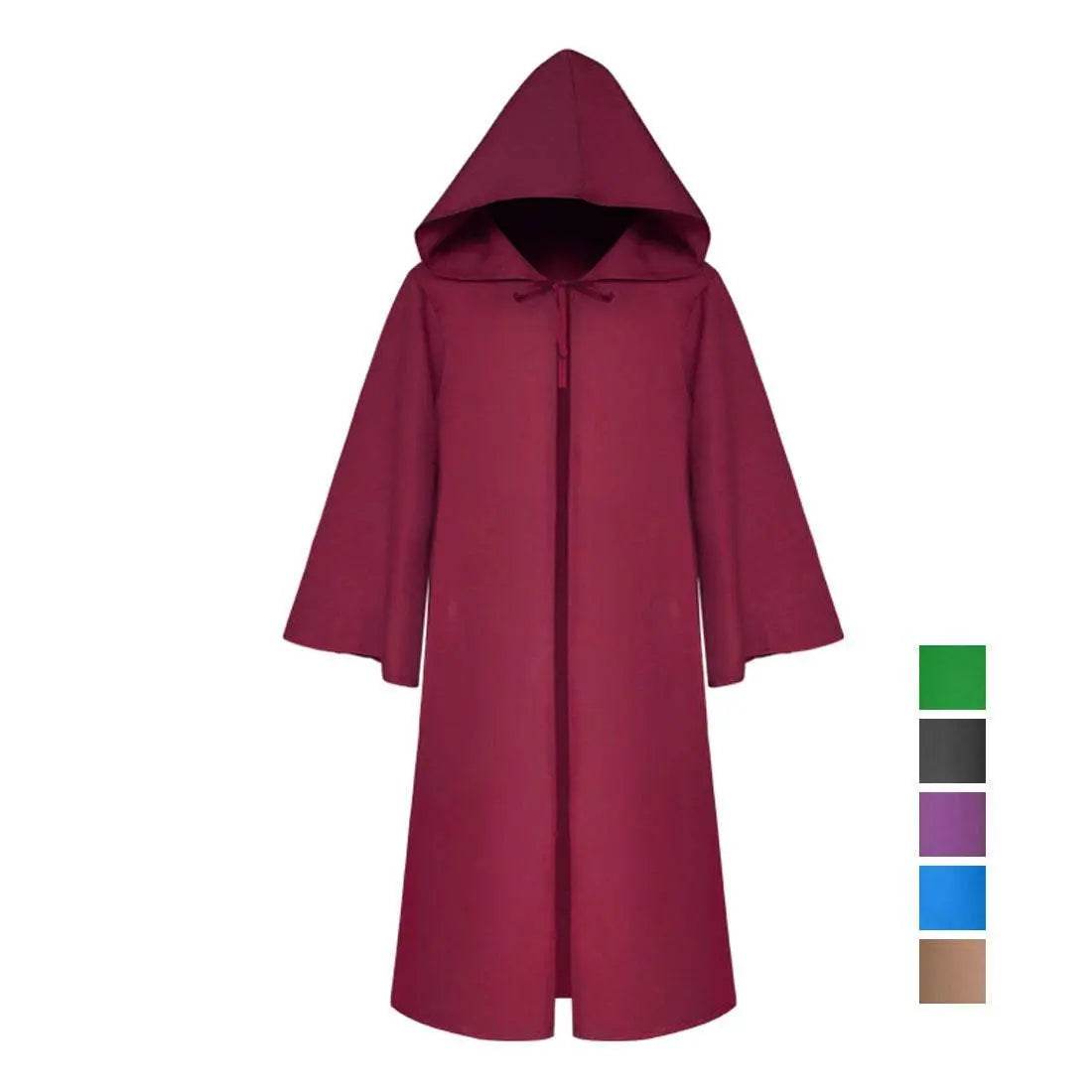 Halloween Medieval Bleach Cloak Cosplay Star War Jedi Knight Anakin Costumes for Adult - Ecosfun