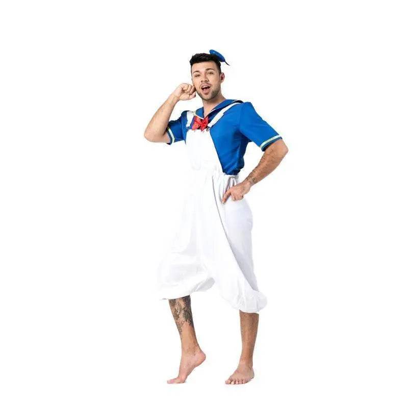 Halloween Sailor Suit Donald Duck Matching Family Cosplay Costume - Ecosfun