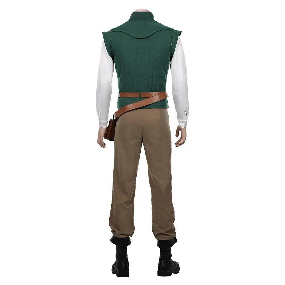 Men Tangled-Flynn Rider Cosplay Costume Vest Shirt Outfits Halloween Carnival Suit - Ecosfun