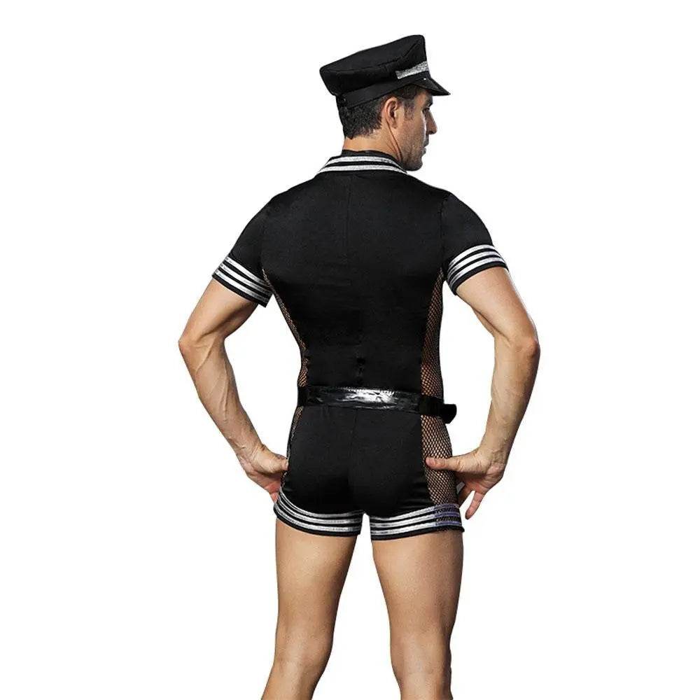 Stag Do Party Fancy Dress Costume Police Sailor Jumpsuit For Men - Ecosfun