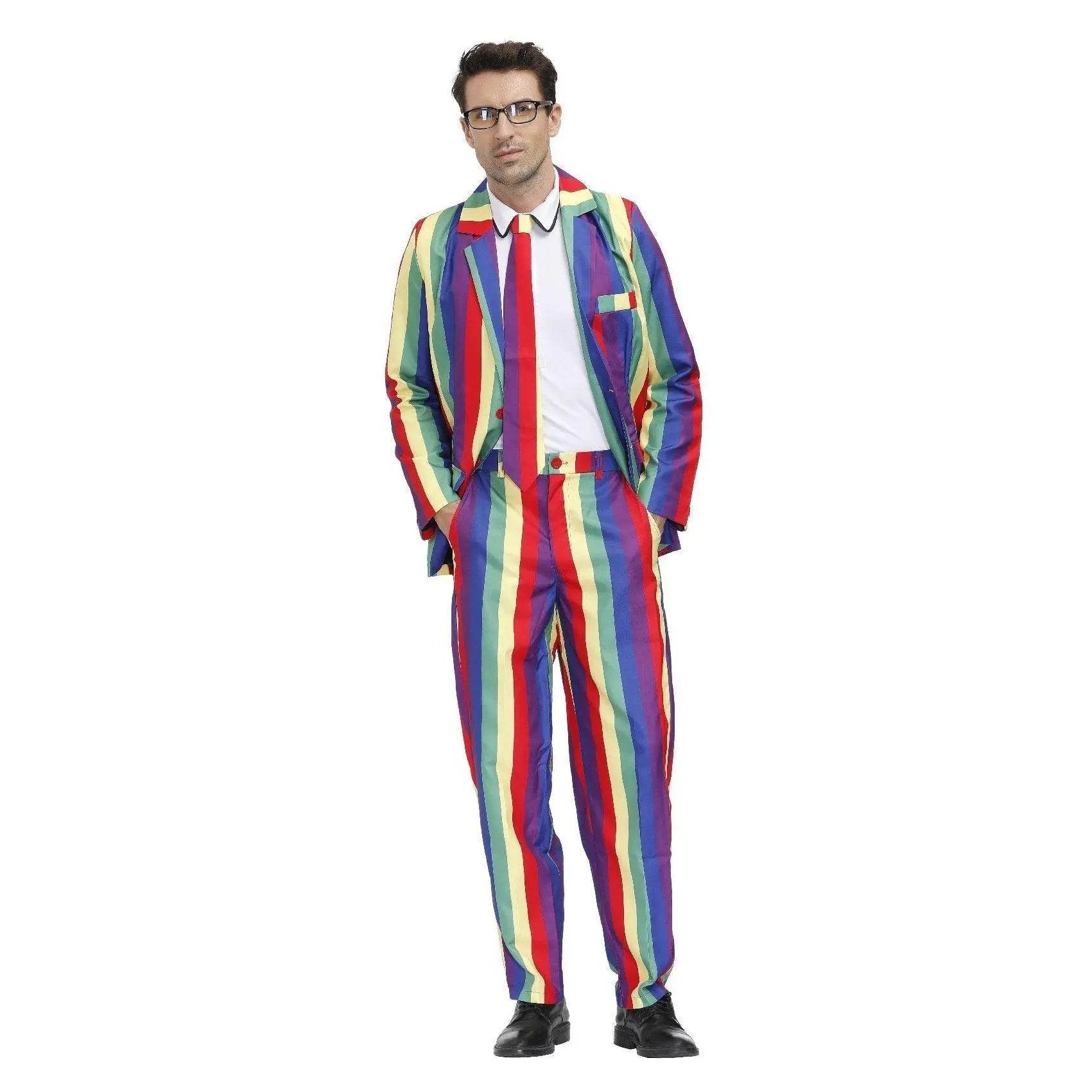 Stag Do Party Fancy Dress Host Printed Suit For Men - Ecosfun