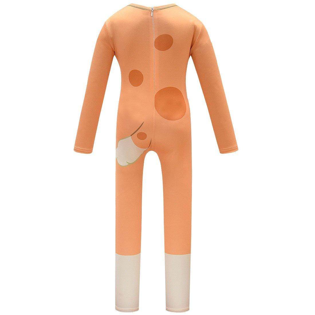 Boys Bluey Girls Bingo Dog Kids Halloween Cosplay Party jumpsuit Onesie Costume - Ecosfun