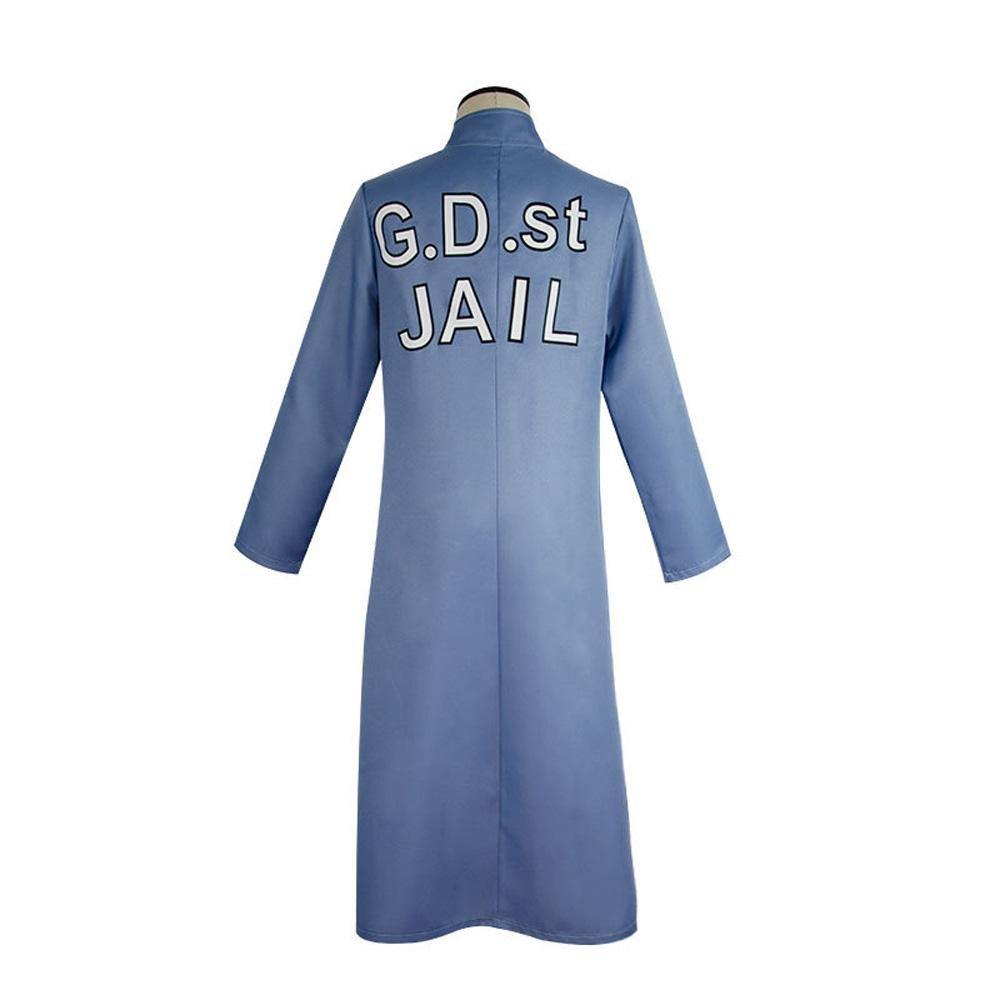 JOJO Stone Ocean Jolyne Cujoh Trench Coat Cosplay Costume Outfits Halloween Carnival Suit - Pajamasbuy
