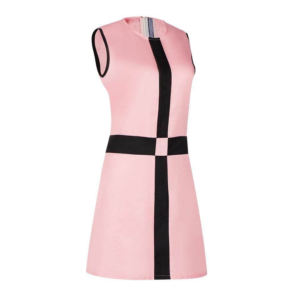 Movie The Queen's Gambit The same Beth Harmon dress cosplay for stage - Ecosfun