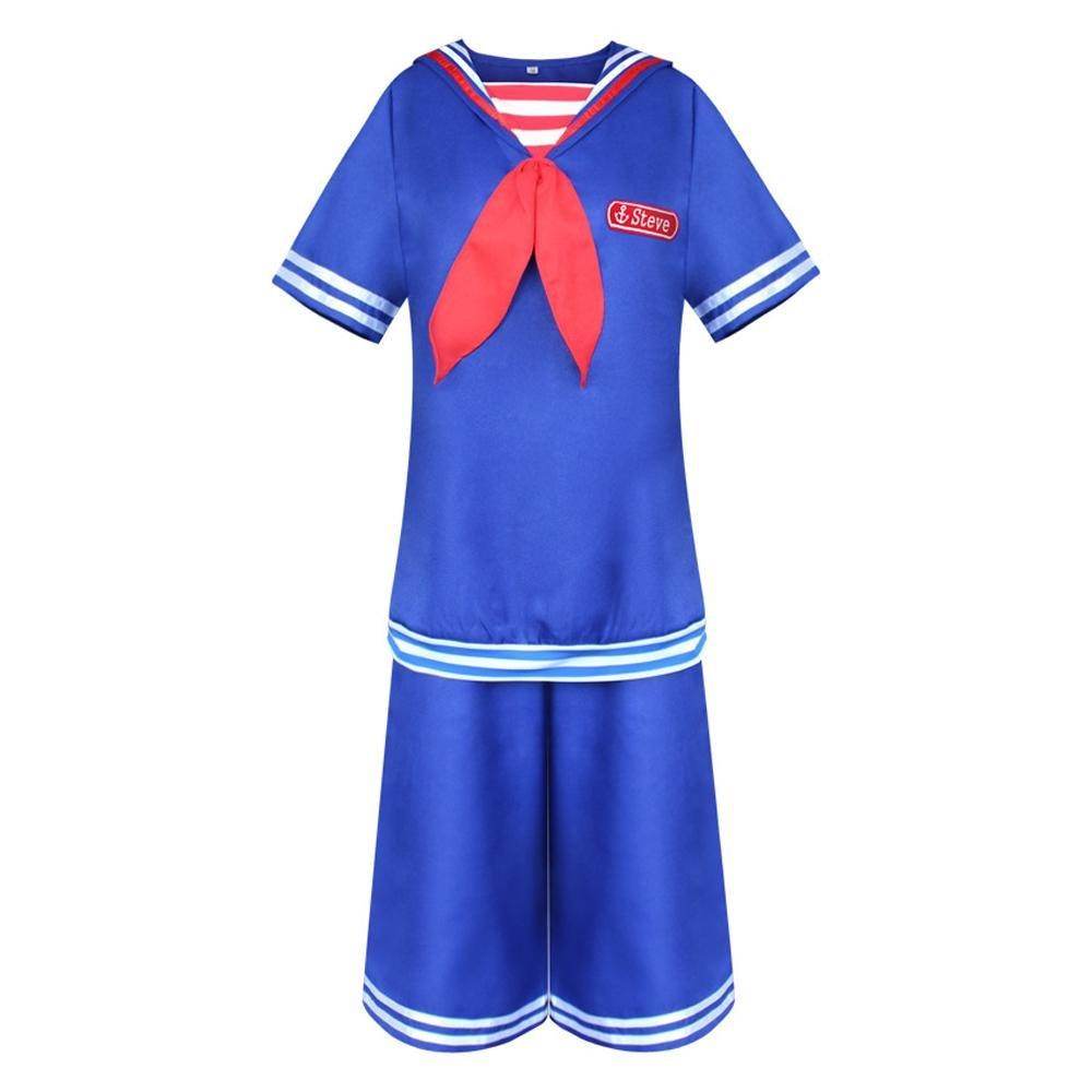 Stranger Things 4 cosplay navy costumes uniforms men and women - Ecosfun