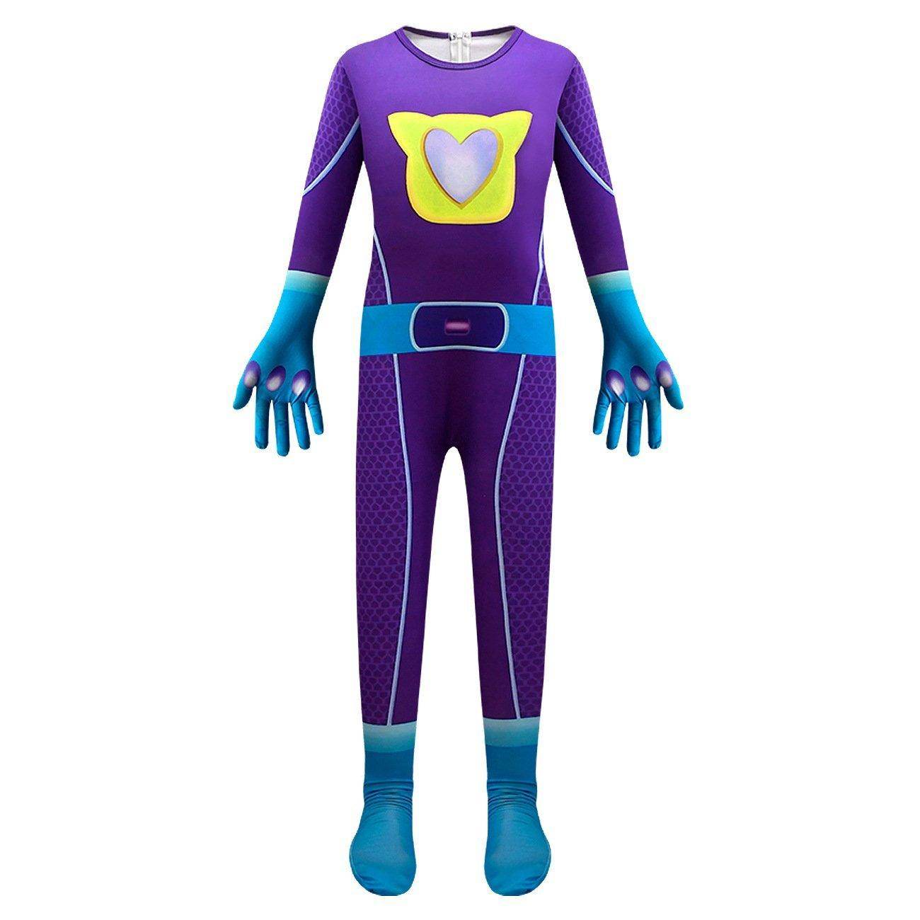 Super Cute Kitties Jumpsuits Cosplay costume With Mask For Kids - Ecosfun