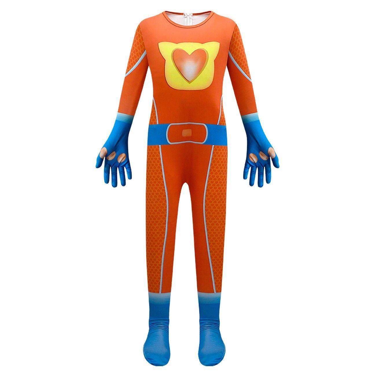 Super Cute Kitties Jumpsuits Cosplay costume With Mask For Kids - Ecosfun