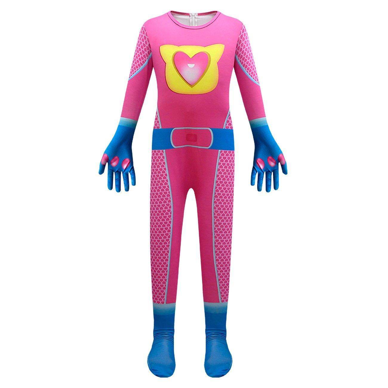 Super Cute Kitties Jumpsuits Cosplay costume With Mask For Kids - Ecosfun