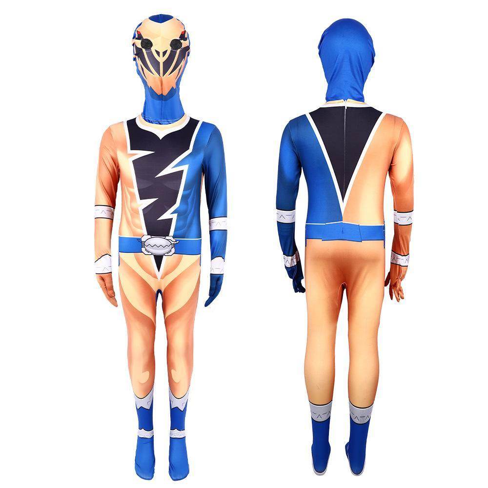 Super Sentai Kishiryu Sentai Ryusoulger costume Jumpsuit For Halloween - Ecosfun