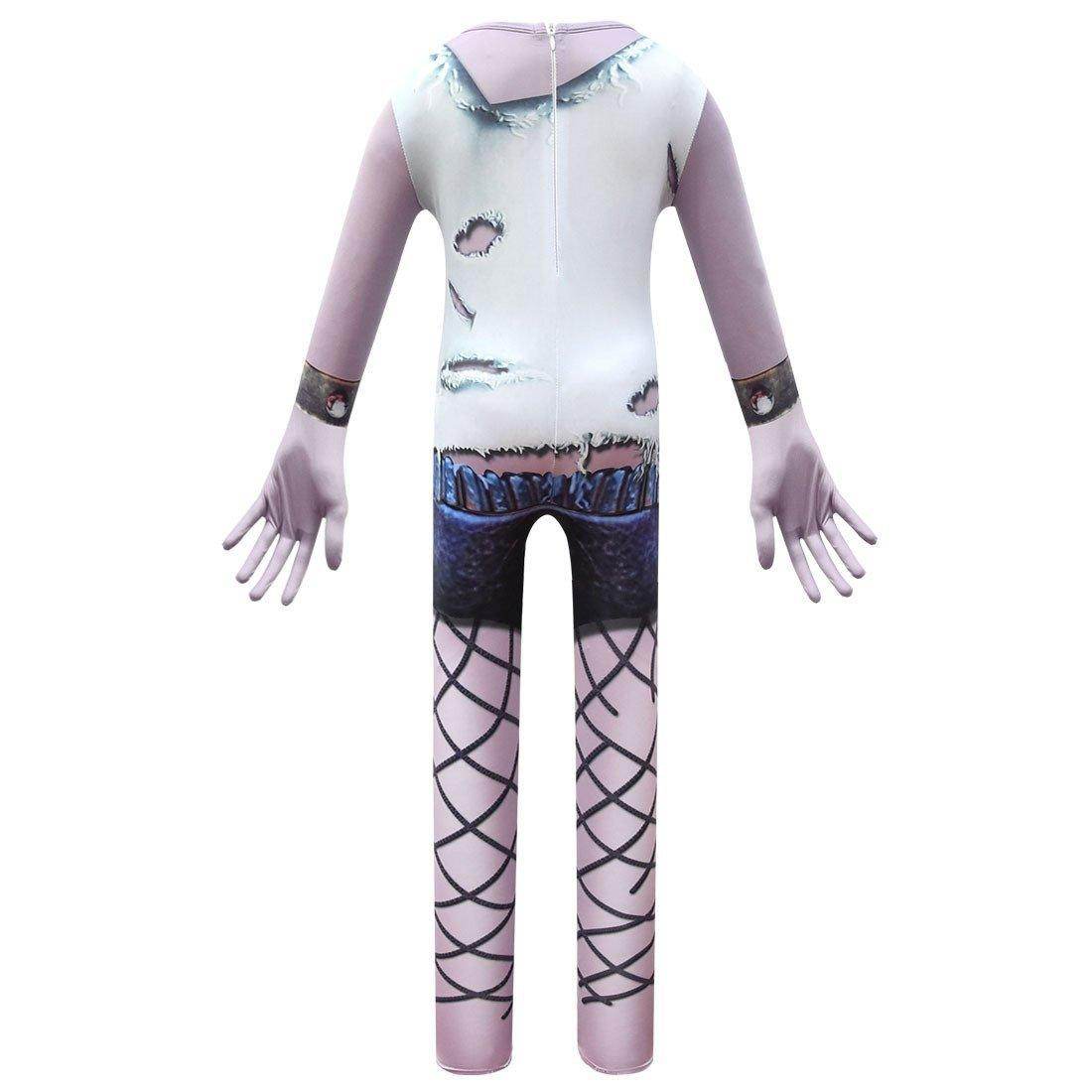 Trolls 2 World Tour Hard Rock Queen Barb Costume For Girl - Ecosfun
