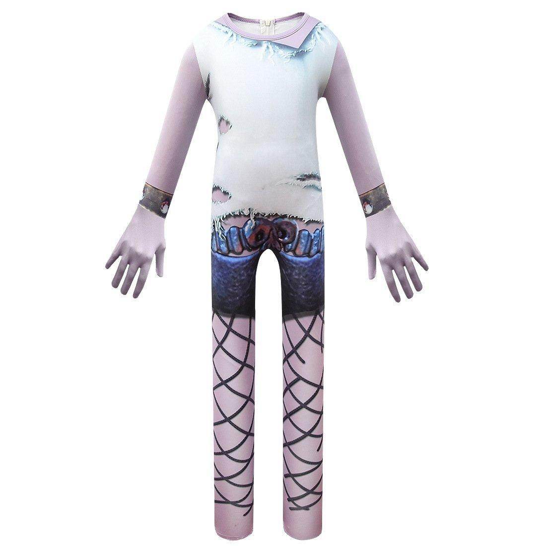 Trolls 2 World Tour Hard Rock Queen Barb Costume For Girl - Ecosfun