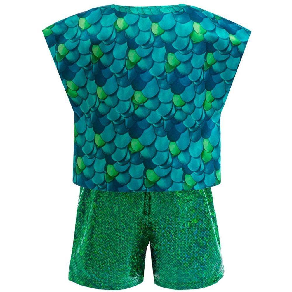 Trolls Branch Cosplay Costume Three-Piece Set For Boy - Ecosfun