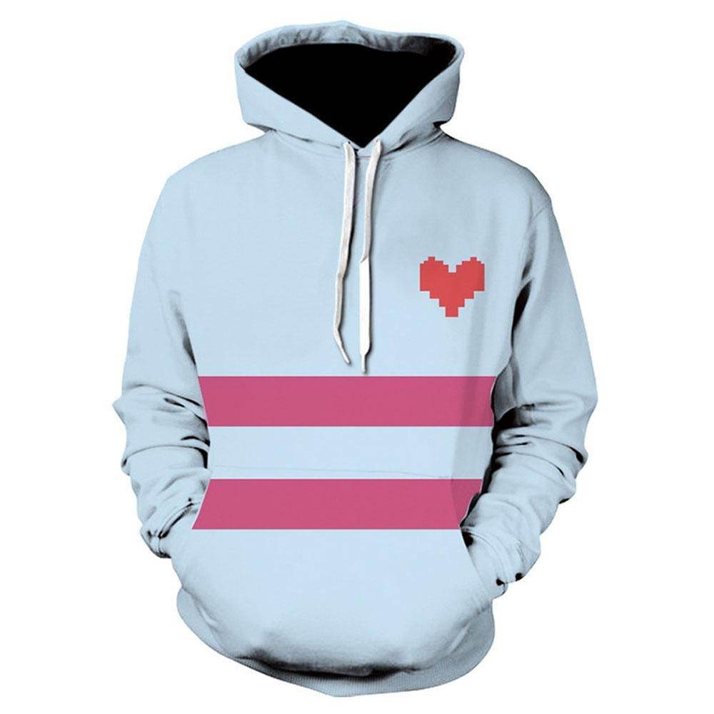 Undertale Sans Hoodie Costume Cosplay Sweatshirt for Halloween - Ecosfun