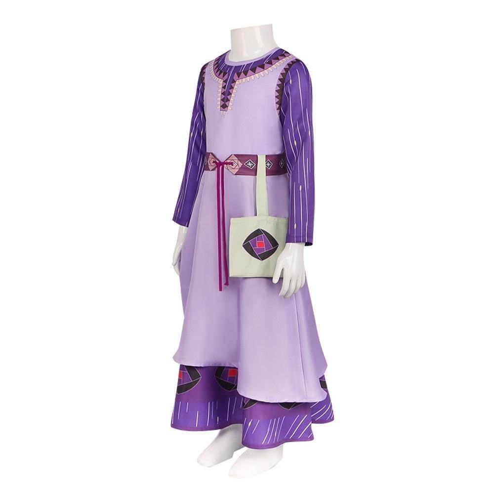 Wish Asha Anime Cosplay Costume Outfits Halloween Carnival Suit - Ecosfun