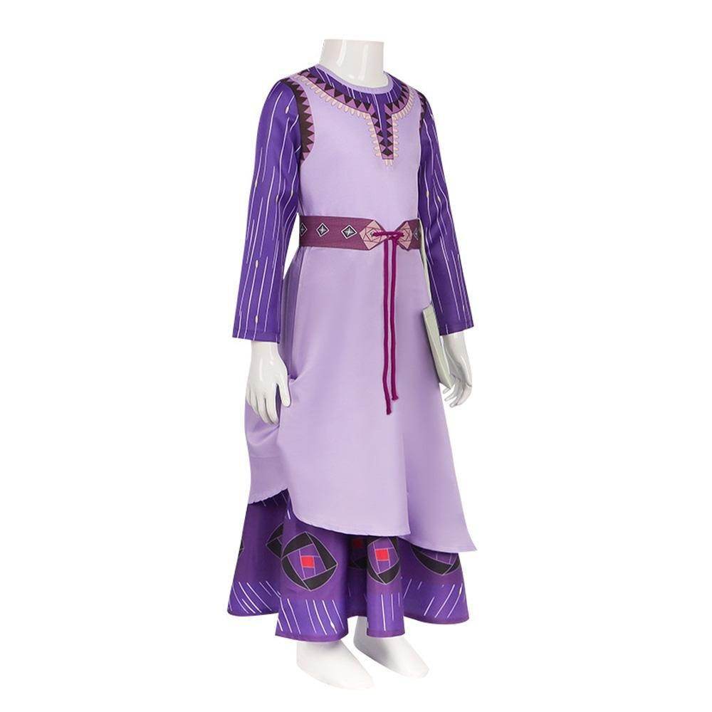 Wish Asha Anime Cosplay Costume Outfits Halloween Carnival Suit - Ecosfun
