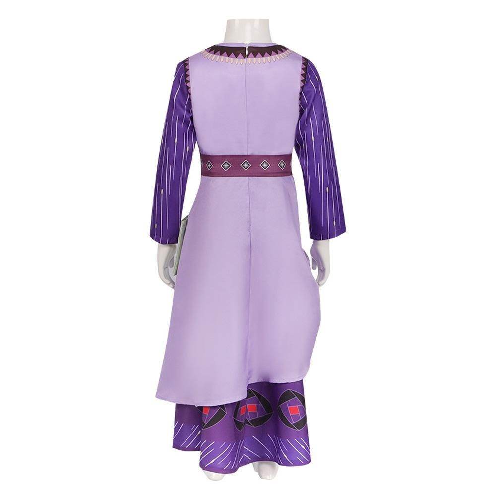 Wish Asha Anime Cosplay Costume Outfits Halloween Carnival Suit - Ecosfun