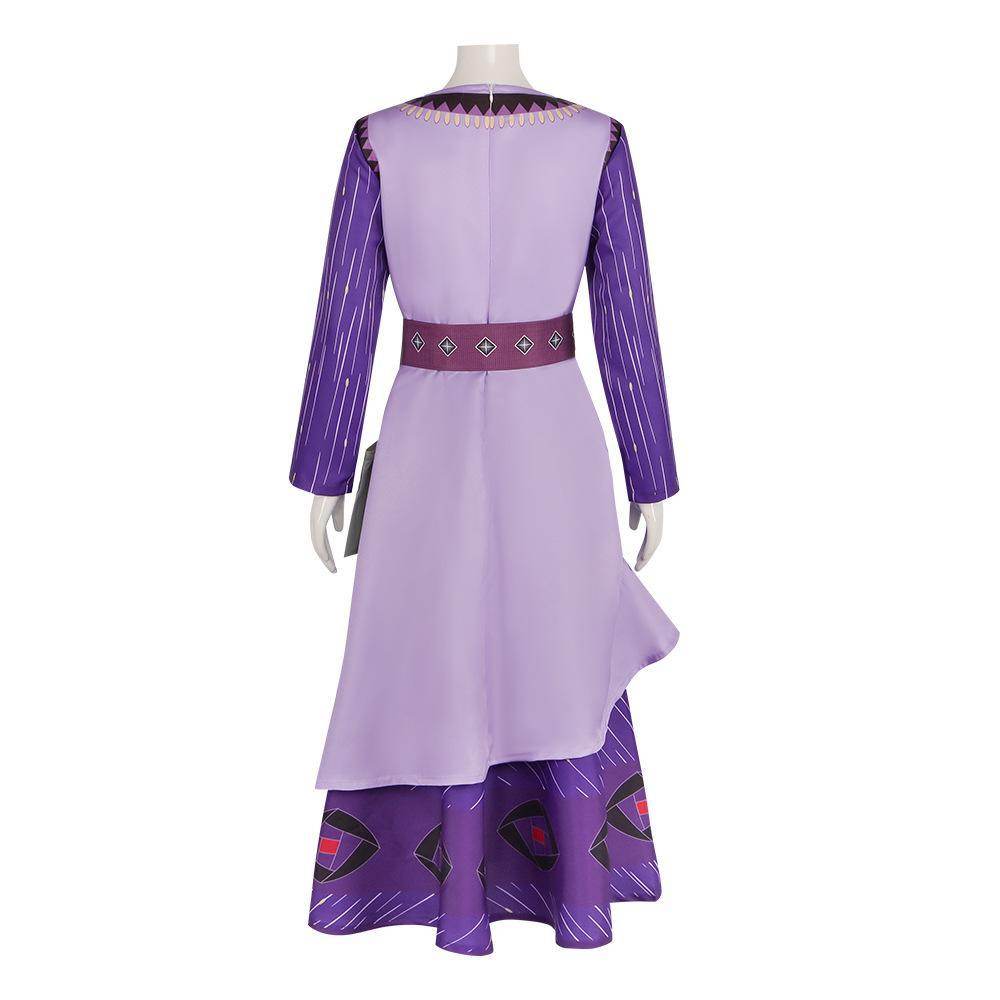 Wish Asha Anime Cosplay Costume Outfits Halloween Carnival Suit - Ecosfun