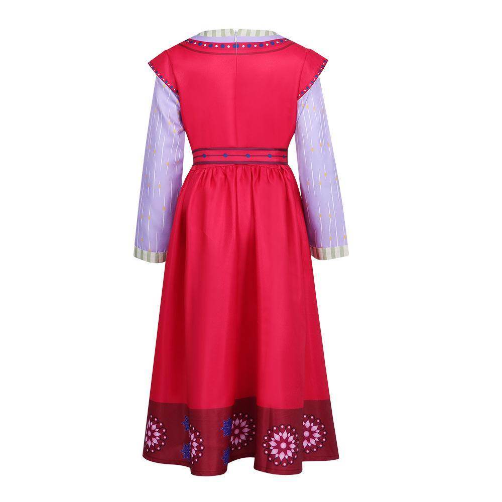 Wish Dahlia Movie Kids Cosplay Costume Outfits Carnival Suit - Ecosfun