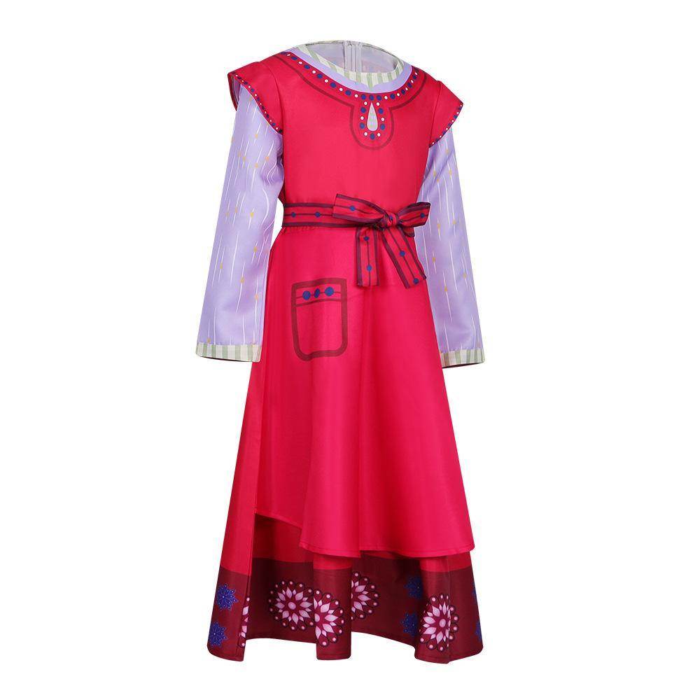 Wish Dahlia Movie Kids Cosplay Costume Outfits Carnival Suit - Ecosfun