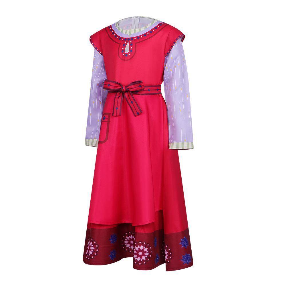 Wish Dahlia Movie Kids Cosplay Costume Outfits Carnival Suit - Ecosfun