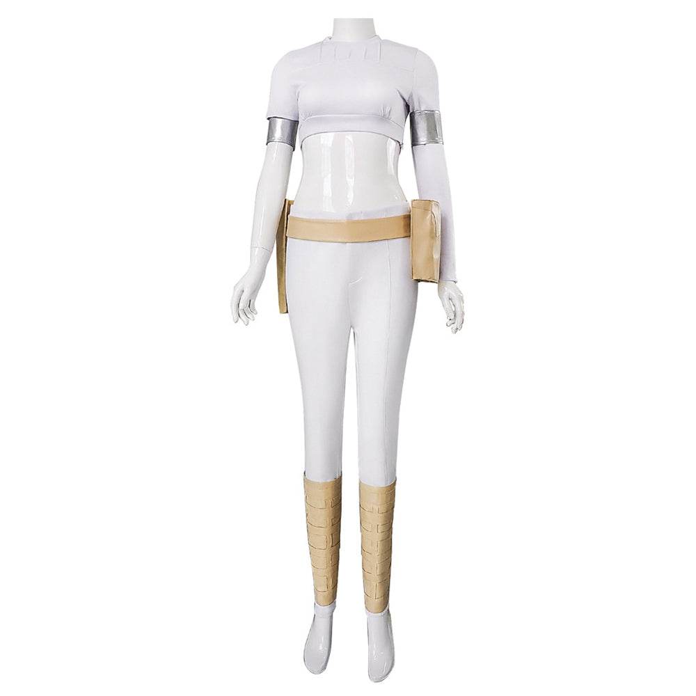 Adult and Kids Padme Amidala Outfits Carnival Suit Cosplay Costume - Ecosfun