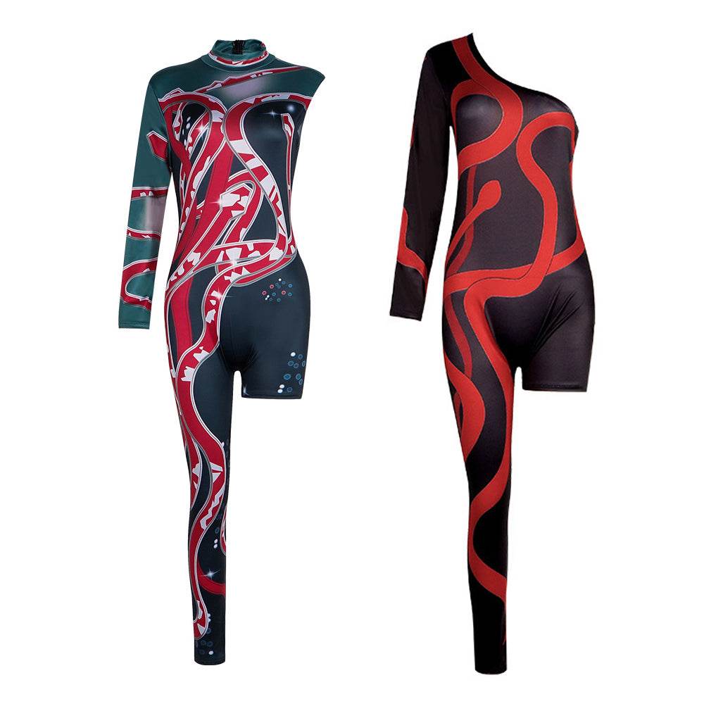 Disfraz de mono Zentai para fiesta de carnaval de animadoras Swifties Cosplay