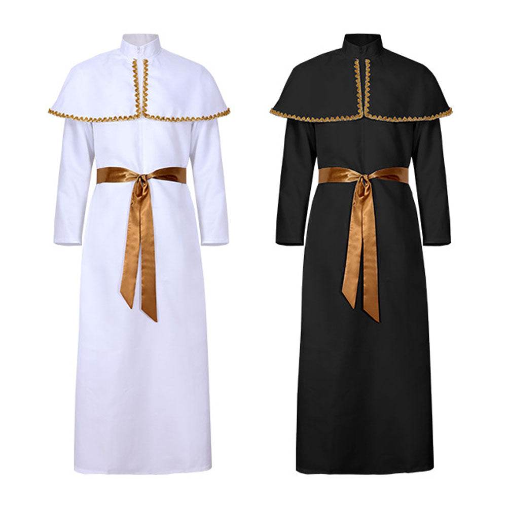Disfraz de Papa para Hombre Halloween Medieval Cosplay
