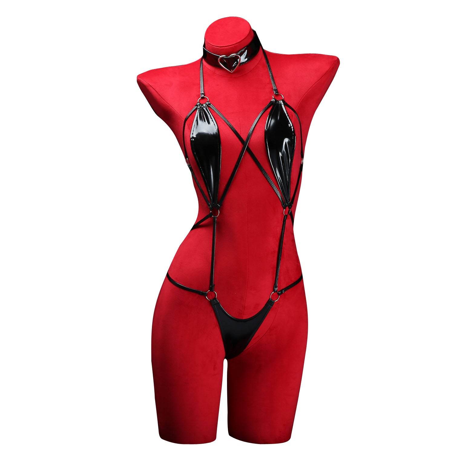 Sukumizu One-Piece Tie-Up Suit Costume - Ecosfun