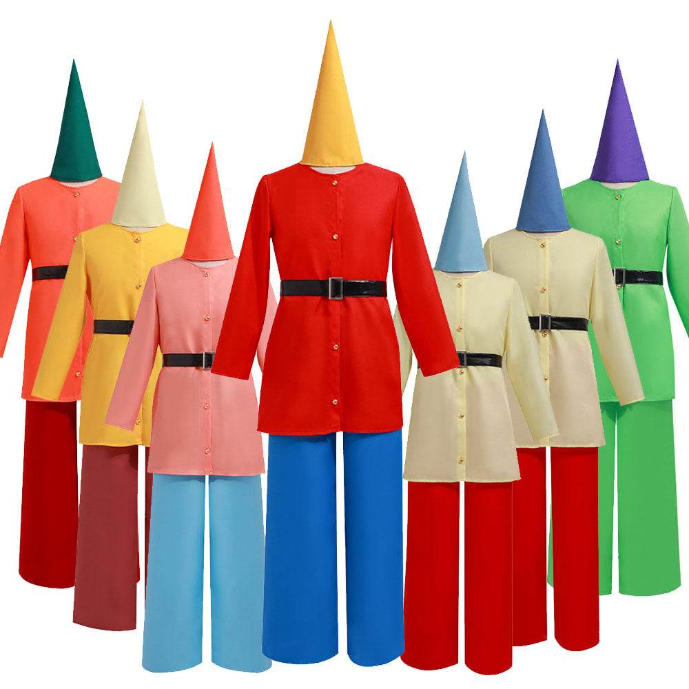 Disfraz de Blancanieves y los Siete Enanitos para Cosplay de Halloween