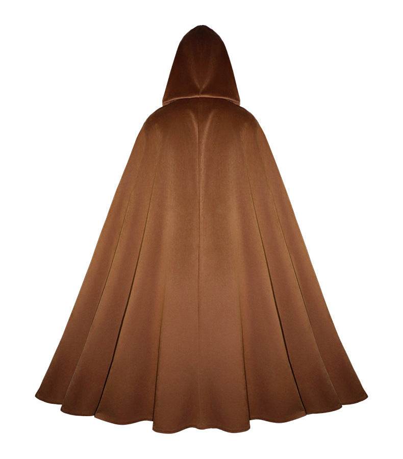 Medieval Suede Cape Halloween Retro Cloak Battle Warrior Role Play Cosplay Costume - Ecosfun