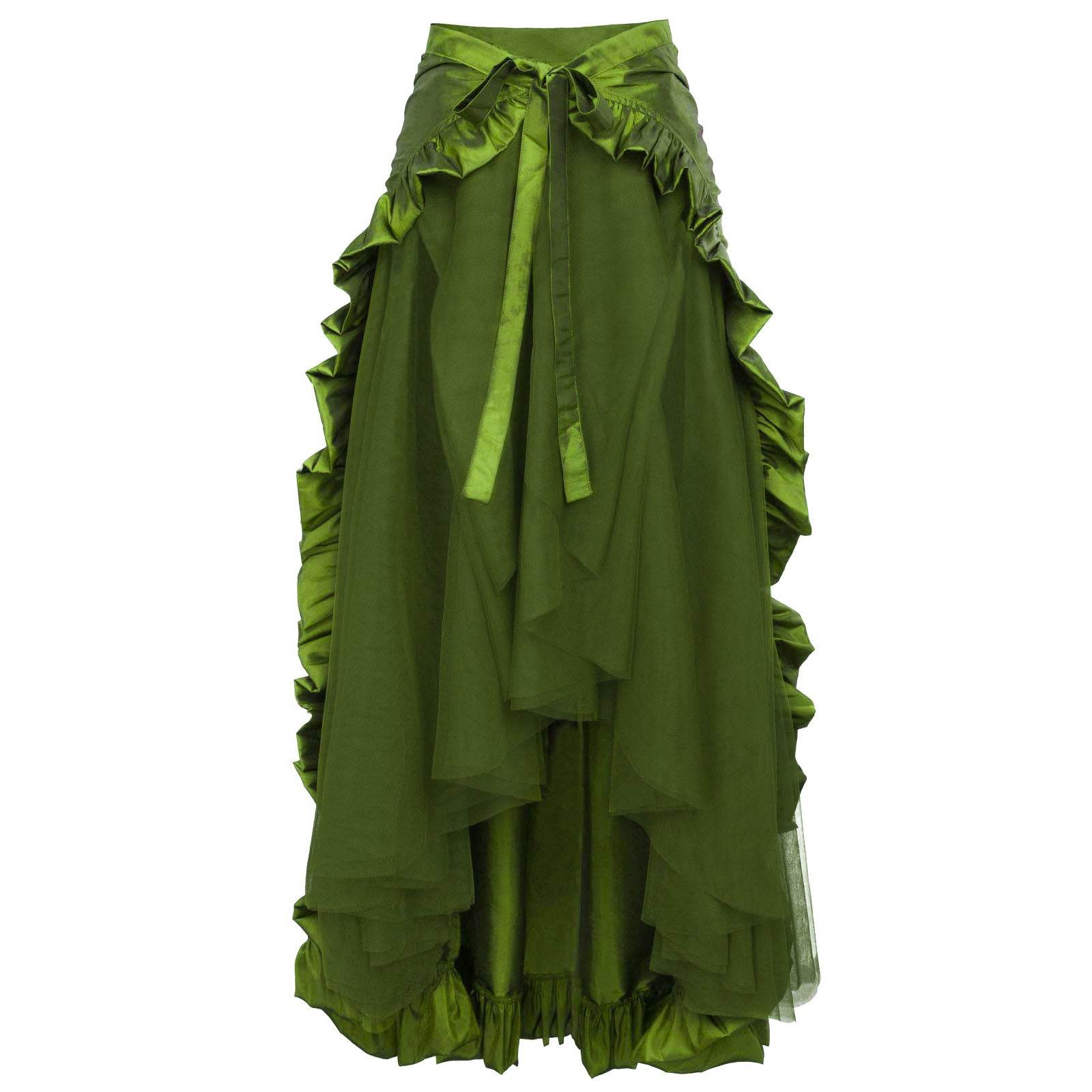Falda de baile de cintura pirata de estilo retro medieval para mujer