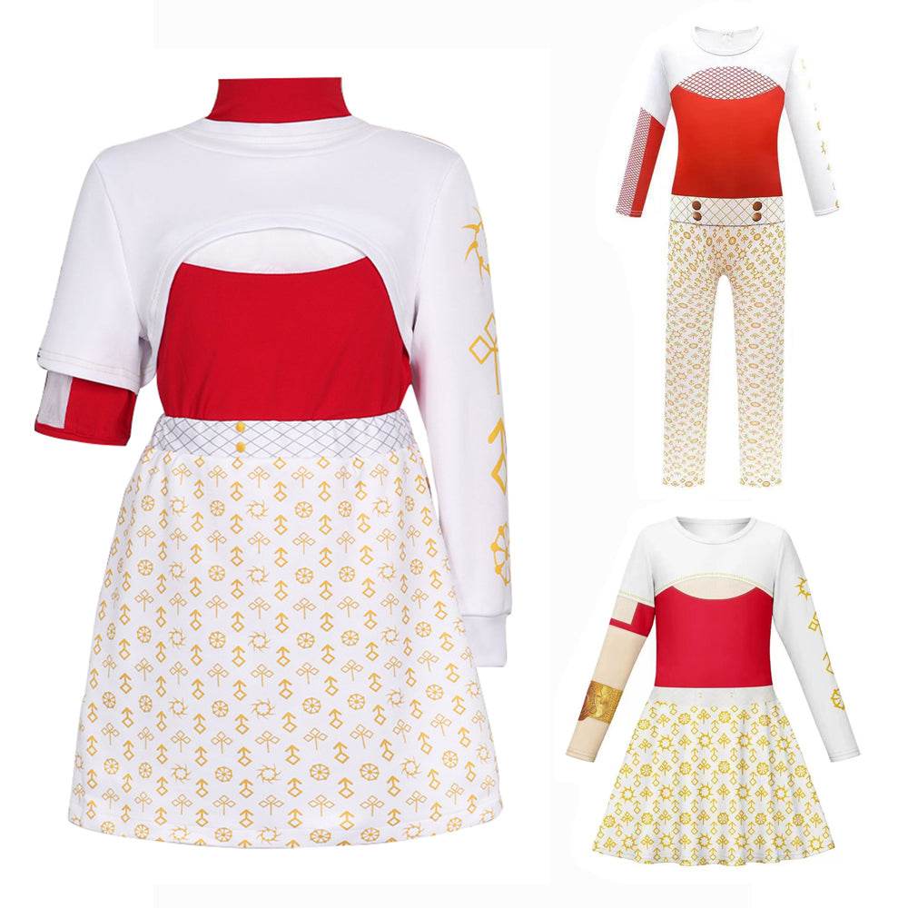 Zombies 4 Nova Dress Cosplay Costume Outfits For Adult Kids Girl Halloween