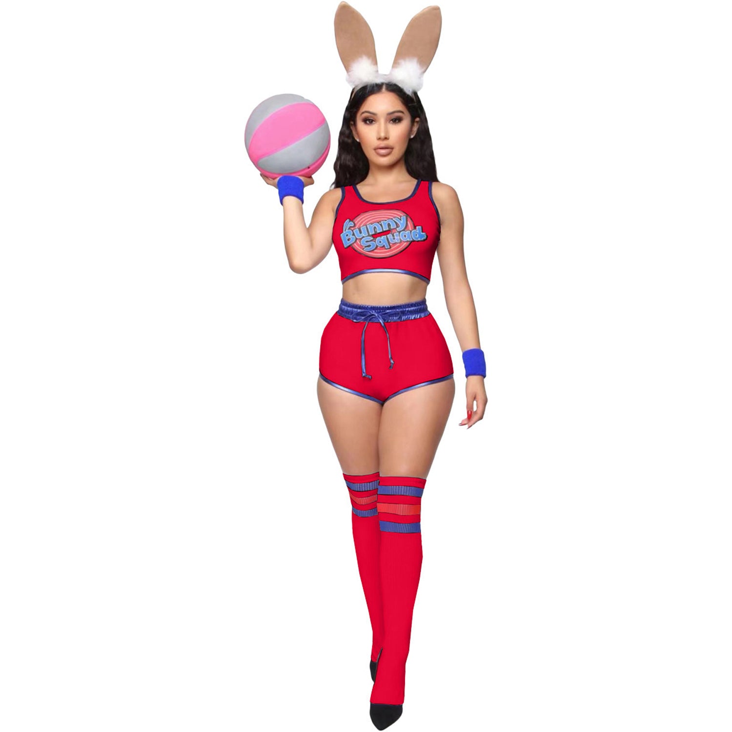 Cheerleader Babe Costume Women Uniform