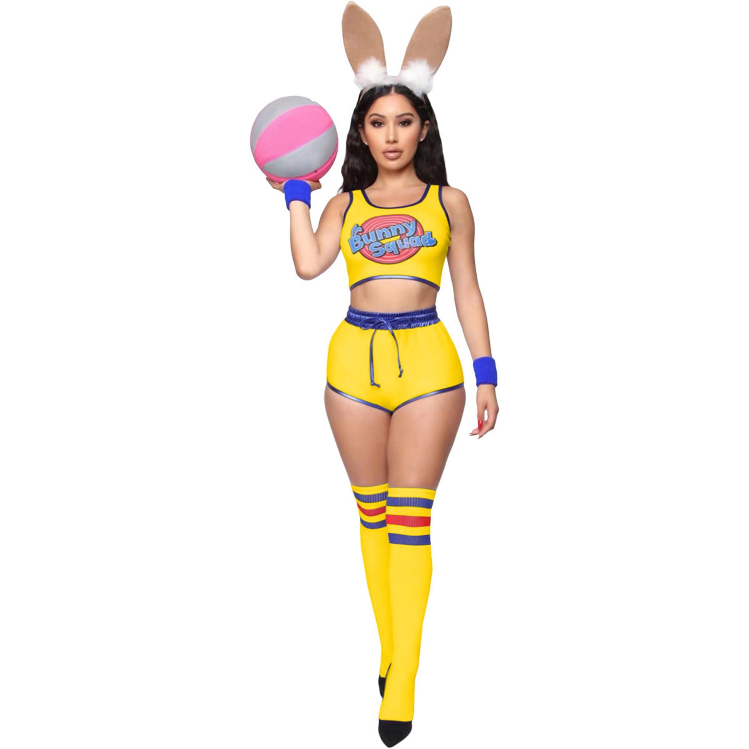 Cheerleader Babe Costume Women Uniform