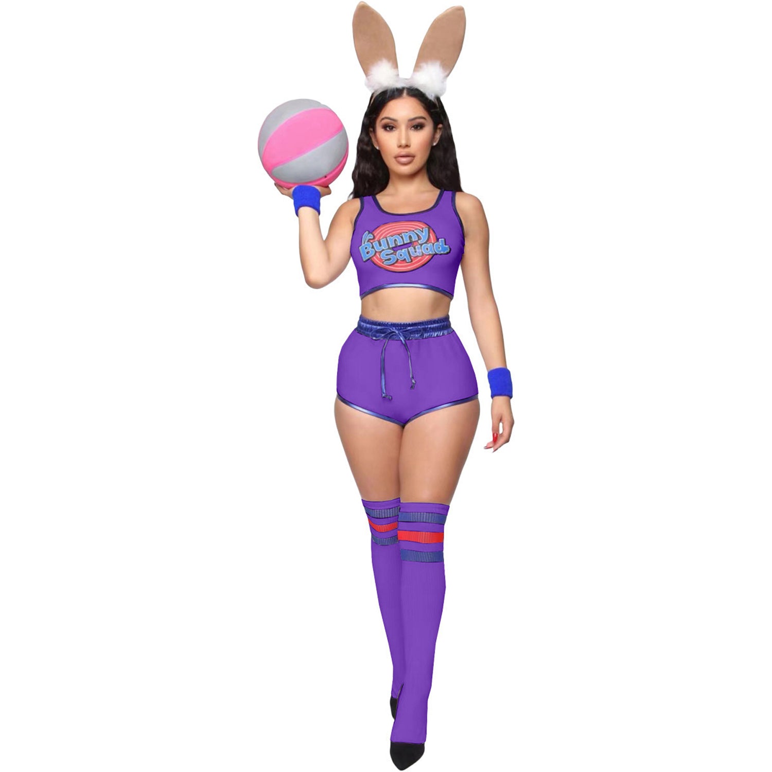 Cheerleader Babe Costume Women Uniform